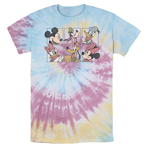 T-shirt Disney Mickey en grille idéal pour les sorties estivales de style urbain