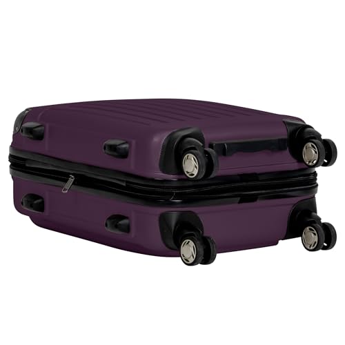 Image of Kenneth Cole Reaction Renegade collection, Midnight Plum, 20-Inch Carry On, Renegade