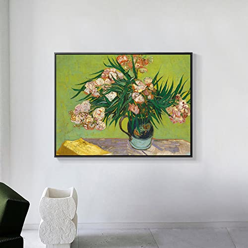 Peinture de restaurant américain fleurs de Van Gogh pour habiller un grand mur vide