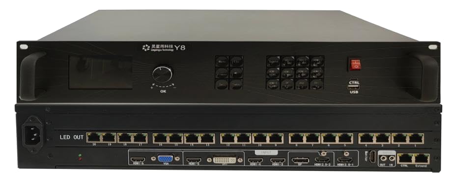 Image of LINSN Y8-620 LED Video Processor LINSN Y8 620 Series