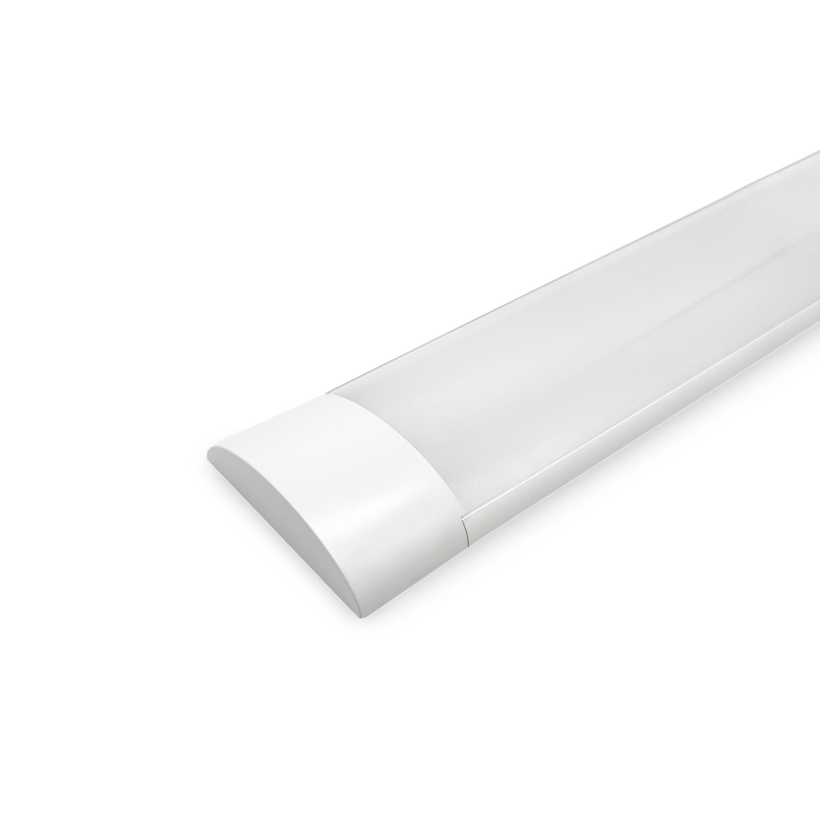 Lampa sufitowa LED Płaska 61cm 30W Liniowa Lampa Sufitowa 3000K/4000K/6500K 3000Lm na Wilgoć Płaska Ultracienka Lampy Sufitowa Panel LED do Salonu Sypialni Kuchni Piwnicy Biała