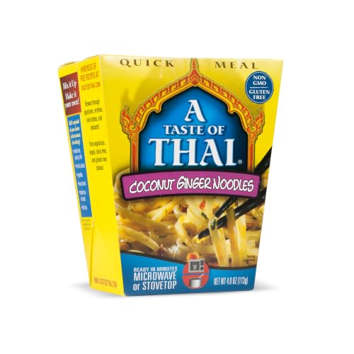 A Taste of Thai Coconut Ginger Noodles |Heat & Eat
