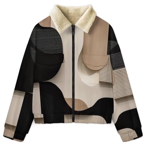 Sweatshirt avec zippée beige pour femme, le sweat d'hiver idéal pour vos sorties