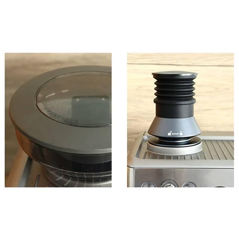 Image of Mann Mart‚Effortless Coffee Grinder Cleaning: Hopper & Bean Bin Cleaning Tool for Breville Espresso Machines ‚ Deep Clean, Press & Blow Action