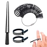 🎯【Precisión Certificada en Mediciones】 Fabricado en plástico ABS de alta densidad con tolerancia de ±0.2mm. Las escalas grabadas con láser mantienen su legibilidad permanente, mientras que los bordes redondeados protegen tanto las joyas como las manos durante el uso.