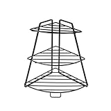 Almacenamiento de tres niveles Rack Rack Rack Rack Baño Estante de almacenamiento Almacenamiento de ventilador En forma de piso Rack de almacenamiento de hierro forjado Rack