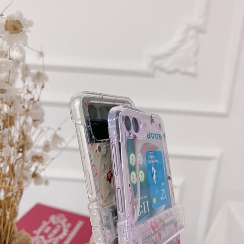 Coque Charnière Samsung Galaxy Z Flip 5 Coque Anti Rayure Transparente