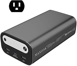 AC Outlet Portable Laptop Charger (TSA-Approved), MAXOAK 99Wh/26756mAh 100W Travel Laptop Power Bank