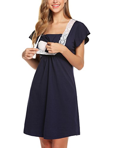 Lomon Premaman Camicia da Notte per Donna Vestito