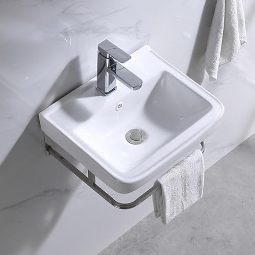 Lavabo d'angle rectangulaire gain de place pour optimiser les petites salles de bain - 2