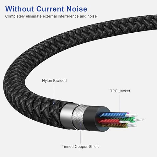 Cable Auxiliar 3.5 mm macho a macho, pack x2 miniatura 4
