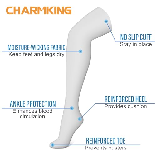 Image of Compression Socks (7 Pairs), 15-20 mmhg is BEST Graduated Athletic & Medical for Men & Women, Running, Flight, Travel, Nurses, Pregnant - Boost Performance, Blood Circulation