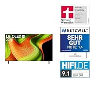 LG OLED55B59LA TV 55 Zoll (139 cm) 4K OLED AI TV (α8 Gen2 4K AI Prozessor, webOS 25, 120Hz) [Modelljahr 2025] – Ansicht 2