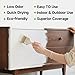 Wood Paint for Furniture, Durable Cabinet Countertop Paint Easy Application for DIY Projects, Wood, Metal, Home Decor and More (16OZ, Glacier Gray with Tools)