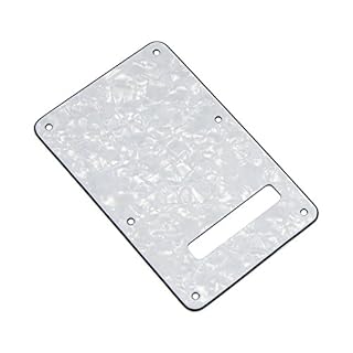 FLEOR Set de 8 trous SSS Pickguard et plaque arrière de guitare avec vis pour remplacement de pièces de guitare Vintage… - Les Beatles, Paul McCartney, John Lennon, RIngo Starr, George Harrison FLEOR Set de 8 trous SSS Pickguard et plaque arrière de guitare avec vis pour remplacement de pièces de guitare Vintage… – Image 6