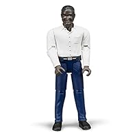 Algopix Similar Product 14 - Bruder Man, dark skin, darkblue jeans