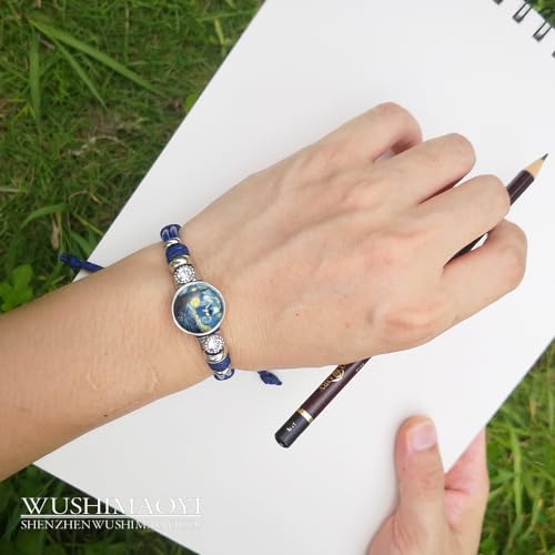 WUSHIMAOYI Tardis Doctor Who Starry Night bracelet Personalized bracelet Jewelry Customize Your Own Style3