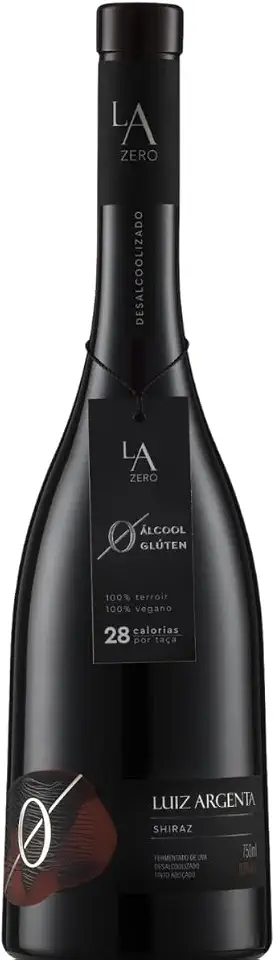 VINHO LUIZ ARGENTA SHIRAZ ZERO ÁLCOOL 750ML