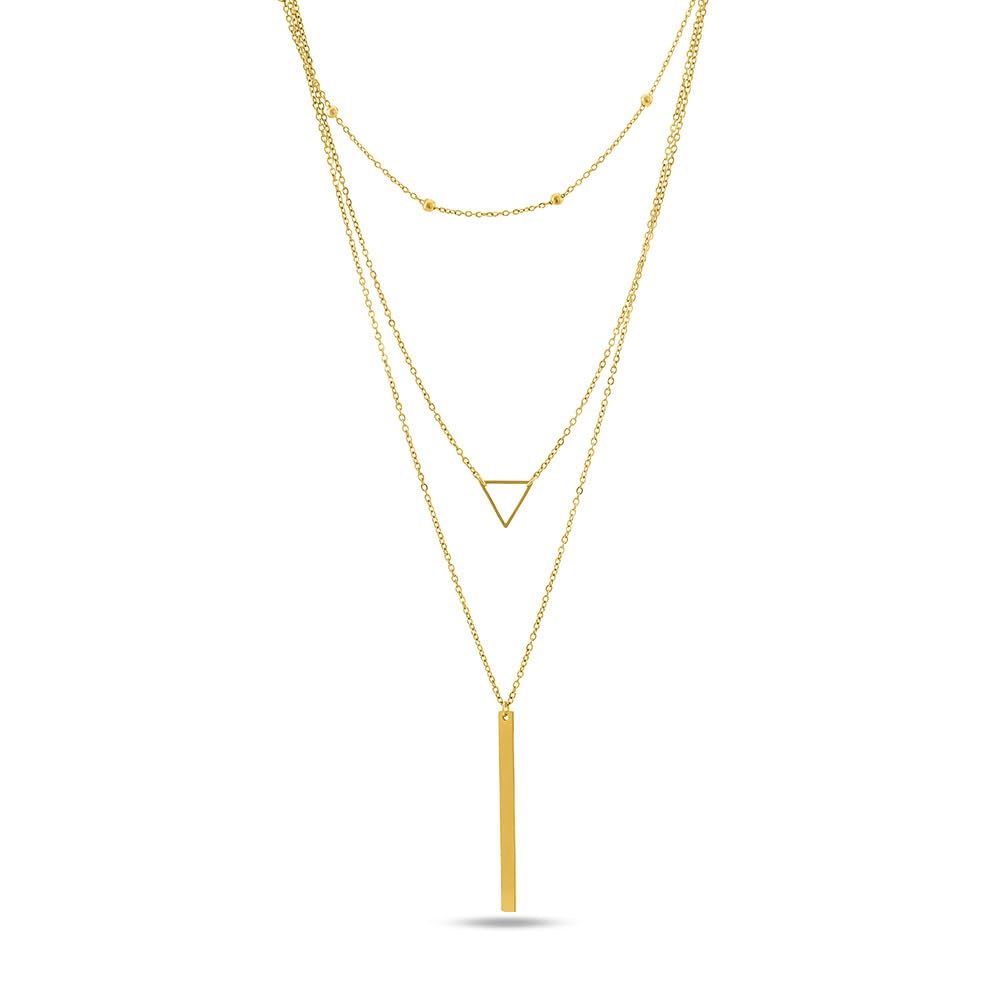 18k Gold Plated Layered Luxe Necklace for Women - Gift for Girls & Women | Waterproof & Anti-Tarnish Necklace-image-36