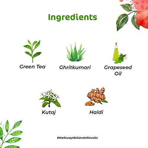 Image of Roopayur Sunscreen- 100ML, Turmeric, Green Tree Grapeseed Oil Face Moisturizer for Protecting UVB Ray's Sun Burn & Tan, Helps in Remove Dark Spot Wrinkles for Glowing skin Anti-Aging