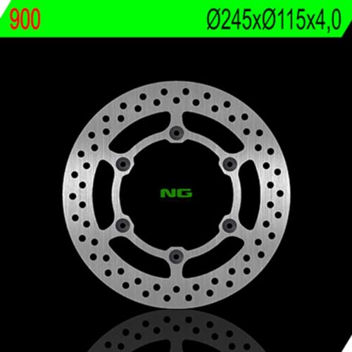 Disque de frein Ø245mm épaisseur 4mm pour moto NG 900