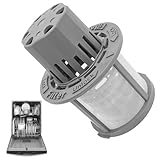WD12X25995 Dishwasher Ultra Fine Filter and Basket Assembly Compatible With GE Hotpoint Haier dishwashers Replaces PS16217023 AP6989426 4962336 EAP16217023