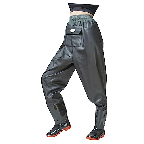 Pantalones de pesca impermeables POPETPOP que evitan resbalones gracias a su suela gruesa