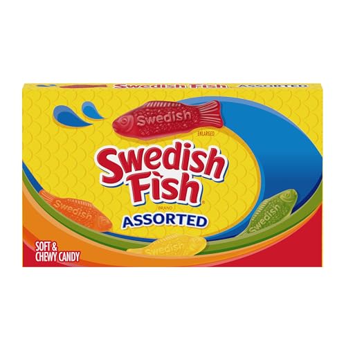 SWEDISH FISH Assorted Soft & Chewy Candy, 3.5 oz