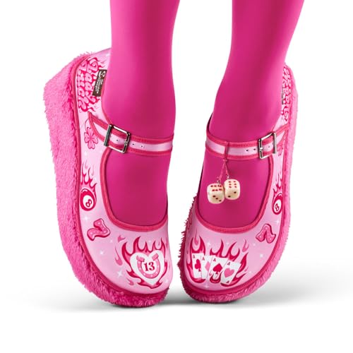 Image of Hot Chocolate Design Whimsical Women's Platform Mary Jane Shoes