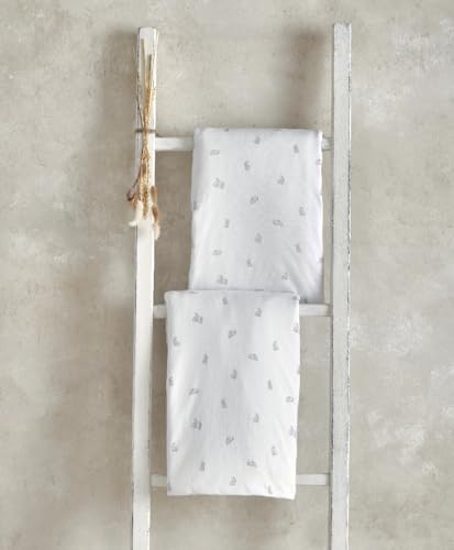Mamas & Papas 2 Pack Cot/Bed Fitted Sheets, Bunny (142x70x19cm), 70 x 142 cm - Image 3