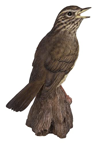 Estatua Decorativa Pájaro Cantor Activada por Movimiento miniatura 4