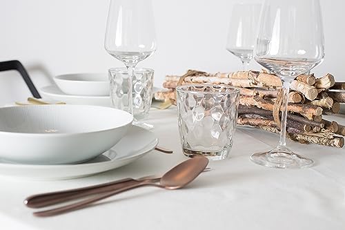 Malachite 24 Piece Bronze Cutlery Set, Bronze Malachite, Lucida - Image 2