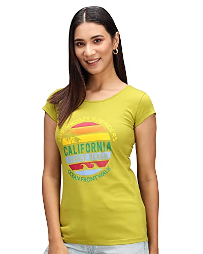 Image of ADDYVERO Casual Cap Sleeves Graphic Print Women Top