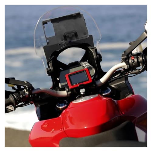 Support téléphone moto Multistrada 1200 kit plaque navigation GPS 2010 - 2