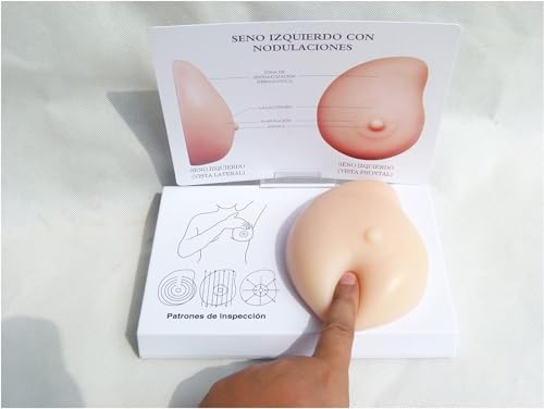 Modèle de cancer de poitrine en silicone pour examen de nodule mammaire