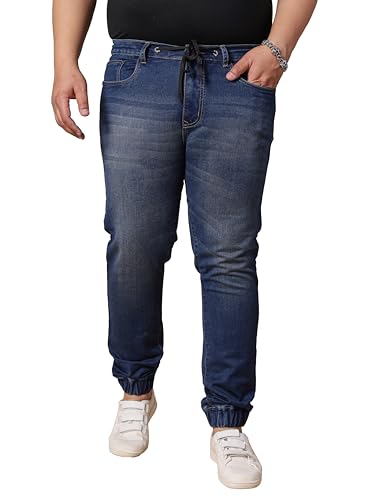 Image of Bigbanana Plus Size Men's Regular Fit Washed Jeans