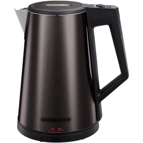 Hervidor eléctrico 1.7L rápido 1830W color café miniatura 1