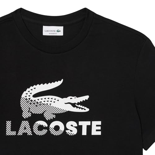 Image of Lacoste Men's Regular Fit Graphic Jersey Blend T-Shirt