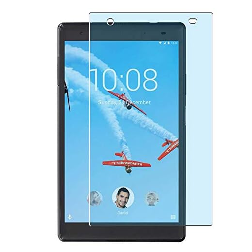 Vaxson 2-pack anti-blått ljus skärmskydd, kompatibelt med Lenovo TAB 4 8 plus TB-8704N 8 tum TAB4, TPU Guard filmskydd klistermärke [INTE härdat glasfodral]