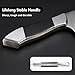 SHI BA ZI ZUO Heavy Duty Stainless Steel Bone Cleaver Knife for Home Chopping Bones