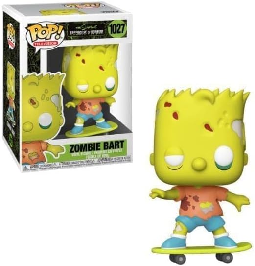 Funko Pop! Animation: Simpsons - Zombie Bart, Multicolor, 3.75 inches (50139) - Image 3