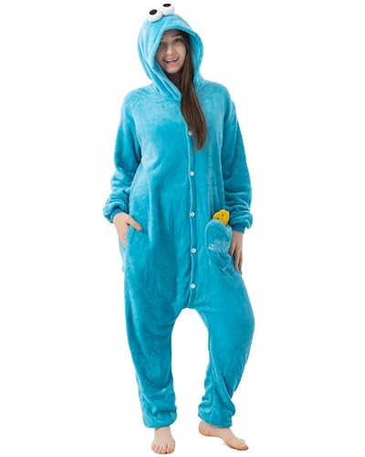 Katara-(10+ Modelos Kigurumi Pijamas Disfraz de Animal Halloween Carnaval, Adultos, Color monstruo...