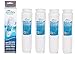 Produktbild Aqualogis Kompatibel Wasserfilter für Kühlschrank mit Bosch, Siemens, Ultra Clarity 00740560 / 740560 / 644845, 9000194412, (4 Stück)
