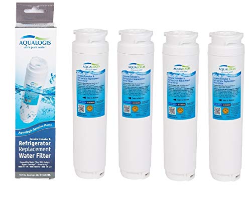 Aqualogis Filtro de agua compatible para frigorífico Bosch, Siemens, Ultra Clarity 00740560/740560/644845, 9000194412 (4 unidades)