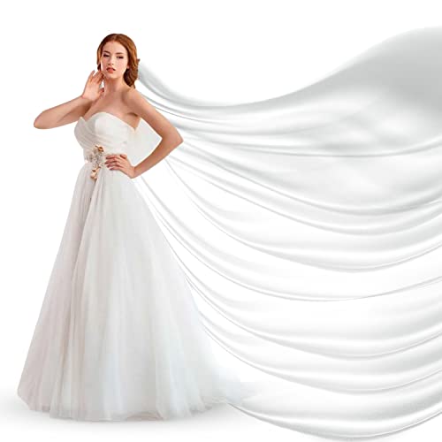 Laurel & Nash - Cathedral Wedding Veil And Birdcage Bride Veil Combo - Wedding Veils For Brides White - Wedding Accessories For Brides - Bridal Veils For Wedding - Bachelorette Veil For Bride - Women Vintage White Veil - Bride To Be Veil #TOP3