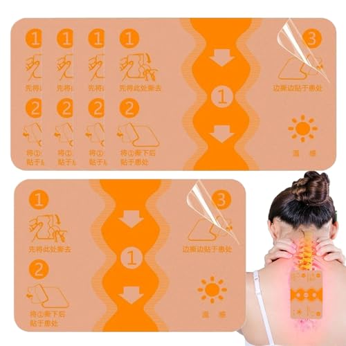 Patch De Del Dolor Cuello: Parches Portátiles Para Cuello, Parches Rodilla Dolorr Alivoio Yeso | 5 Piezas Patches De Dolor Rodilla Para El Patio Trasero Fitness Voluntarios