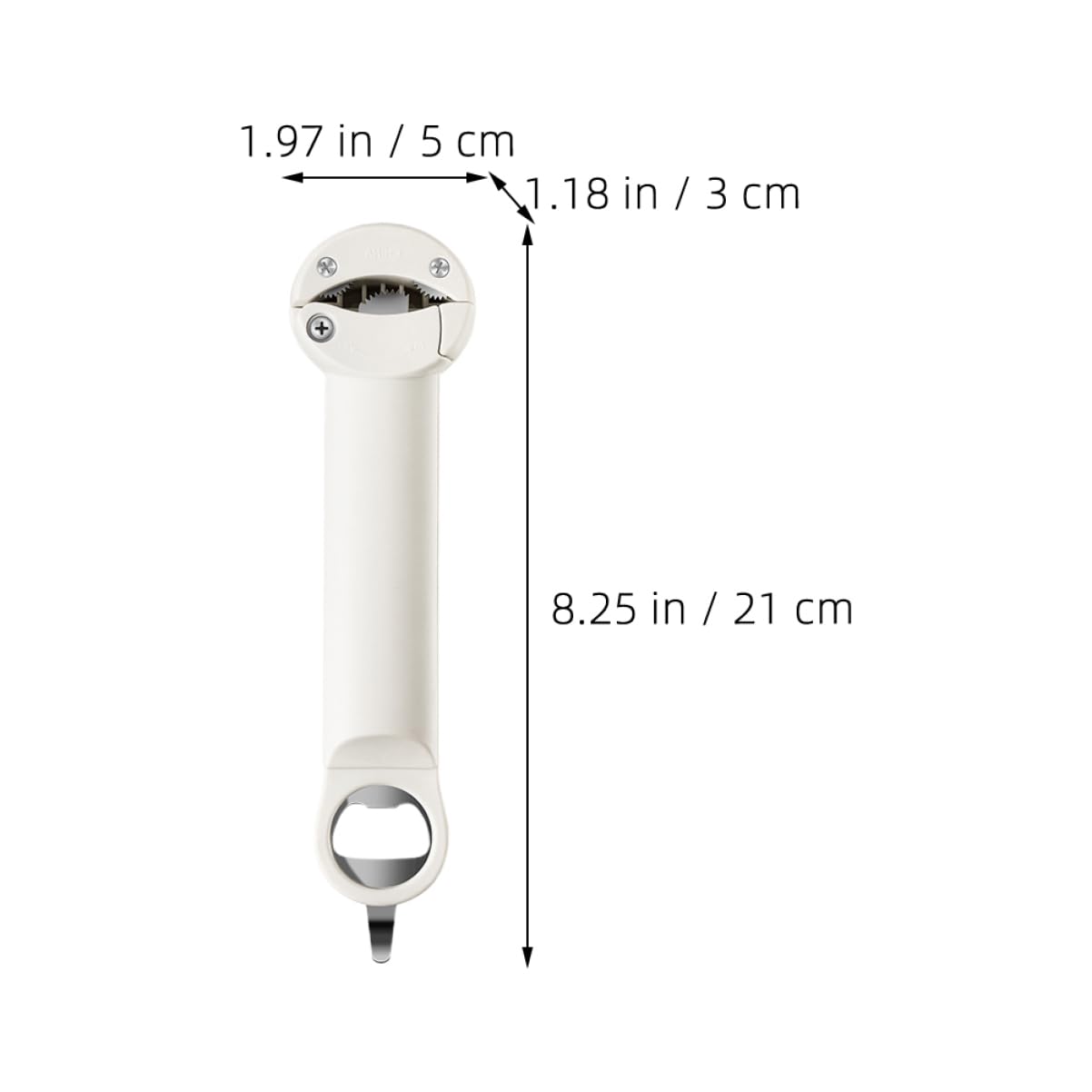 5 Piezas Abrelatas multifuncional abrebotellas abridor cerveza abridor de tapas destapador de cerveza Práctico abridor de botellas abridor de tarros de cristal acero inoxidable 201 PRETYZOOM