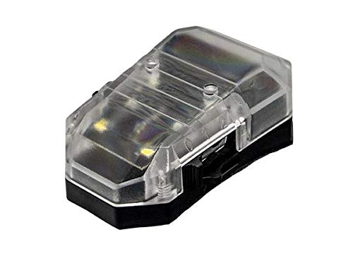 Armorwerx Gen 4 IR + Visible LED IFF Helmet Strobe (Black Body, Green LED)