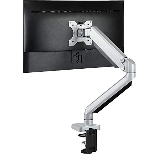 ErGear Monitorarm voor 13"-32" LCD/LED Gasveertechnologie Met Volledige Bewegingsverstelling Ergonomische Ontwerpvoordelen kantelen ±45° draai 180° rotatie 360° VESA 75x75/100x100mm