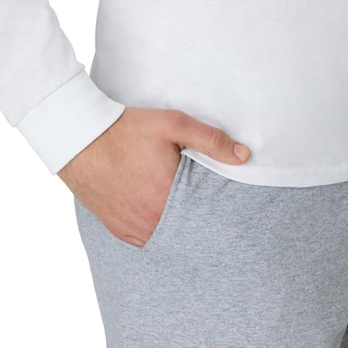Image of Hanes Men's Shorts, Essentials Short with Pockets, Gym Shorts for Men, Men's Athletic Shorts, 7.5 inch